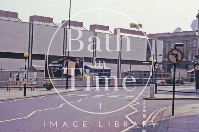 Southgate Street and new shopping centre, Bath 1974