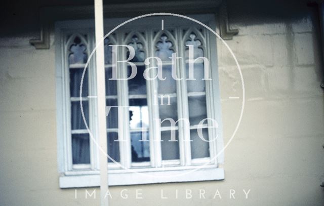 Window detail, 2, Prior Park Cottages, Bath 1972