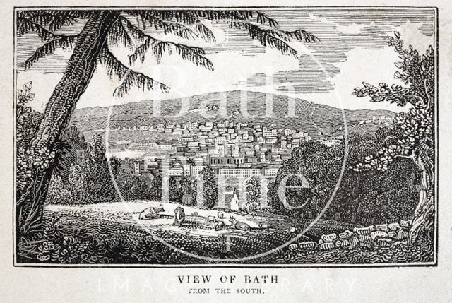 View of Bath from the South c.1825