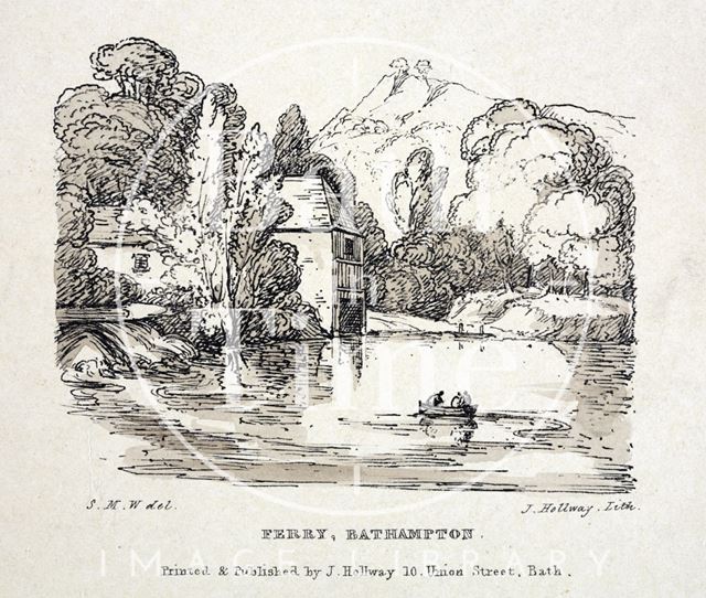 Bathampton Ferry c.1840