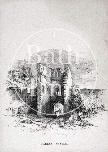 Farley (Farleigh) Castle, Farleigh Hungerford, Somerset 1848