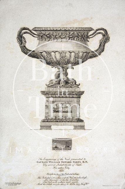 The Vase Presented to Captain William Edward Parry, R.N. (in 1821) 1822