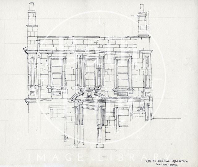 Cold Bath House, 26b & 26c, Claverton Street, Bath 1964