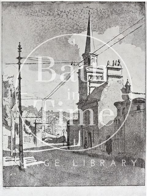 St. Swithin's Church, Walcot, Bath c.1926