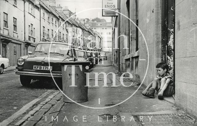 Lampard's Buildings, Bath 1971