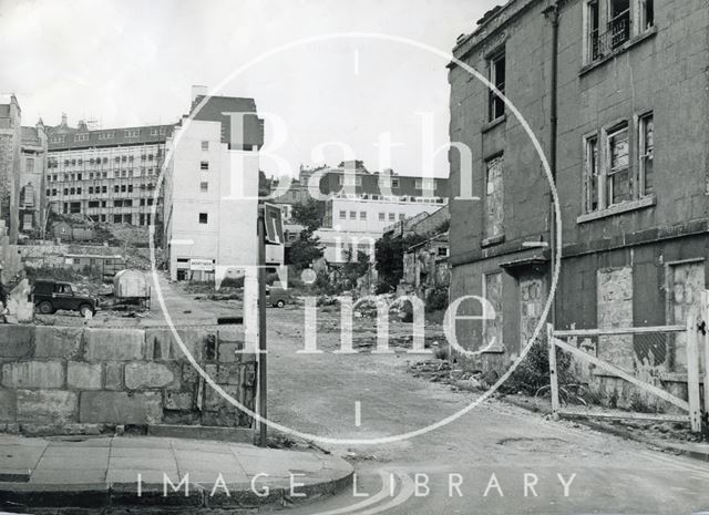 2, Ballance Street, 6, Julian Road and the new Ballance Street flats, Bath 1971