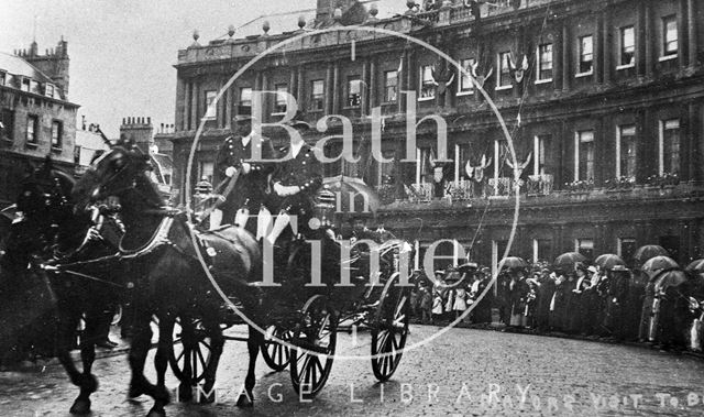 The Lord Mayor of London at the Circus, the Bath Historical Pageant 1909